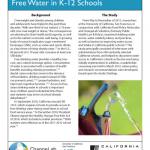 Fulfilling the Promise of Free Water in K-12 Schools