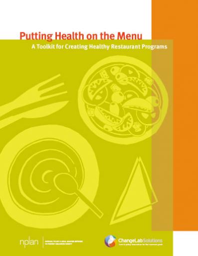 Putting Health on the Menu Cover