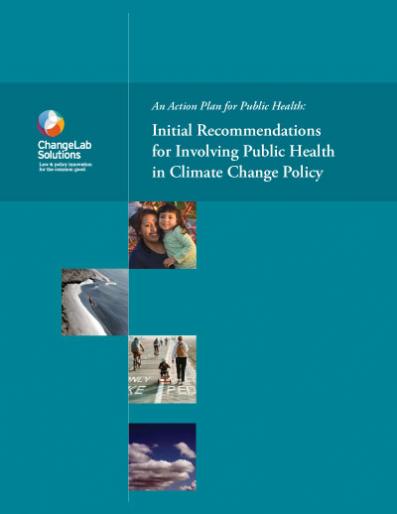 Involving Public Health in Climate Change Policy