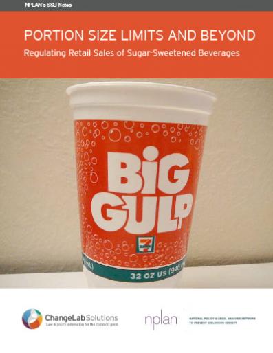 Regulating Retail Sales of Sugary Drinks