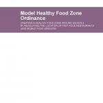 Model Healthy Food Zone Ordinance Cover