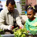 USDA Farm to School program at St. Philip’s Academy in Newark, NJ.