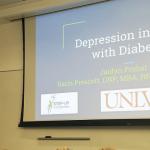 Jaidyn Probst gives a presentation during her tenure as a STEP-UP student.