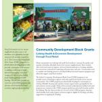 Community Development Block Grants