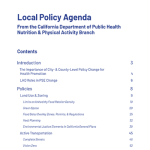 Local Policy Agenda Cover