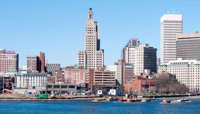 Providence Rhode Island Skyline