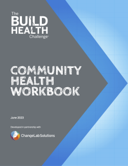 Cover page of BUILD Community Health Workbook