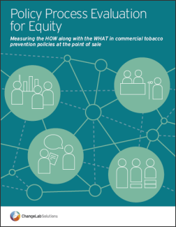 Policy Process Evaluation for Equity (7/23)