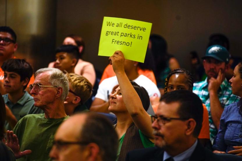 Town hall meeting for public comments on Fresno’s master plan for parks